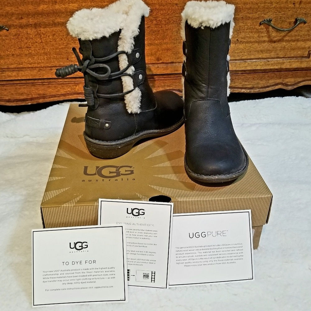UGG Black 'Akadia' Boot